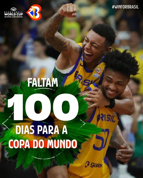 Notícias  FIBA divulga horários, e Brasil estreia na Copa do Mundo contra  o Irã às 6h45