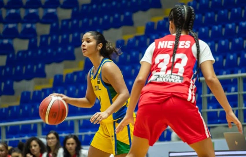 Brasil vence Porto Rico e encerra primeira fase da Copa América Sub-18 feminina