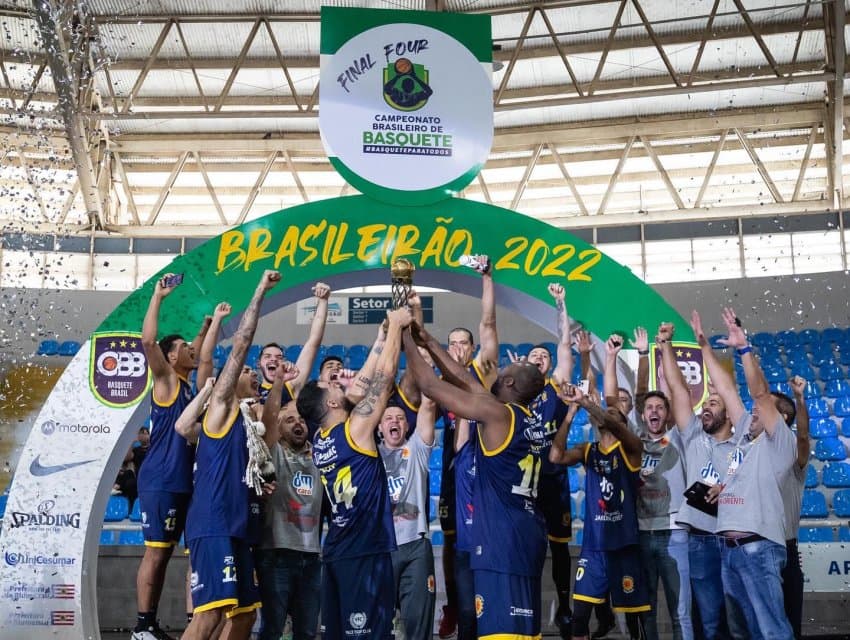 São José Basketball é campeão no Final Four do Campeonato Brasileiro de Basquete