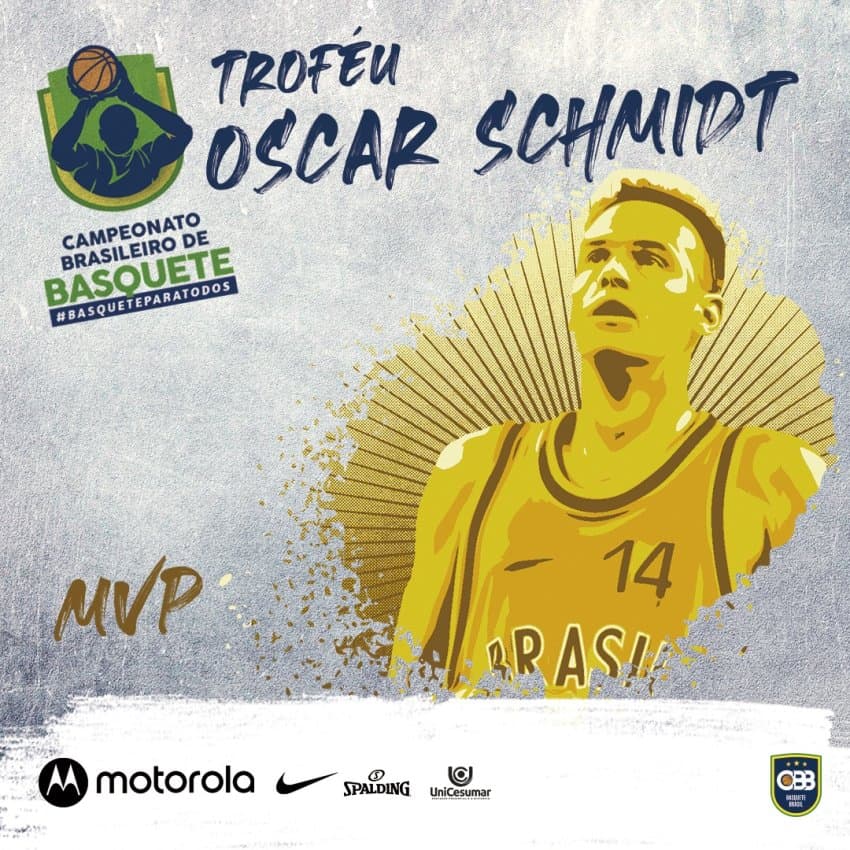 MVP do Brasileirão masculino receberá o Troféu Oscar Schmidt