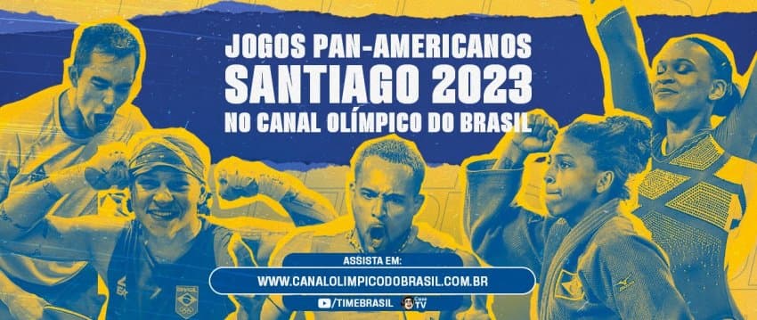 Canal Olímpico do Brasil fará transmissão histórica dos Jogos Pan-americanos Santiago 2023