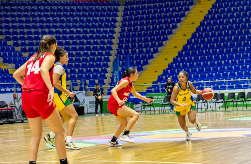 Brasil derrota o México e vence a primeira na Copa América Sub-18 feminina