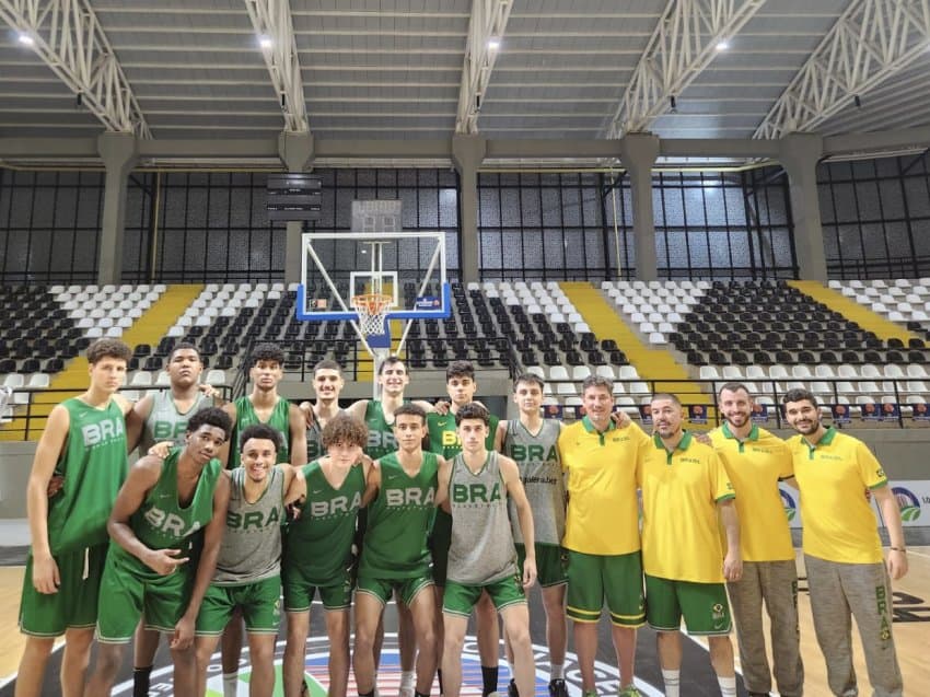 Brasil estreia no Sul-Americano Sub-17 masculino nesta quinta contra o Paraguai