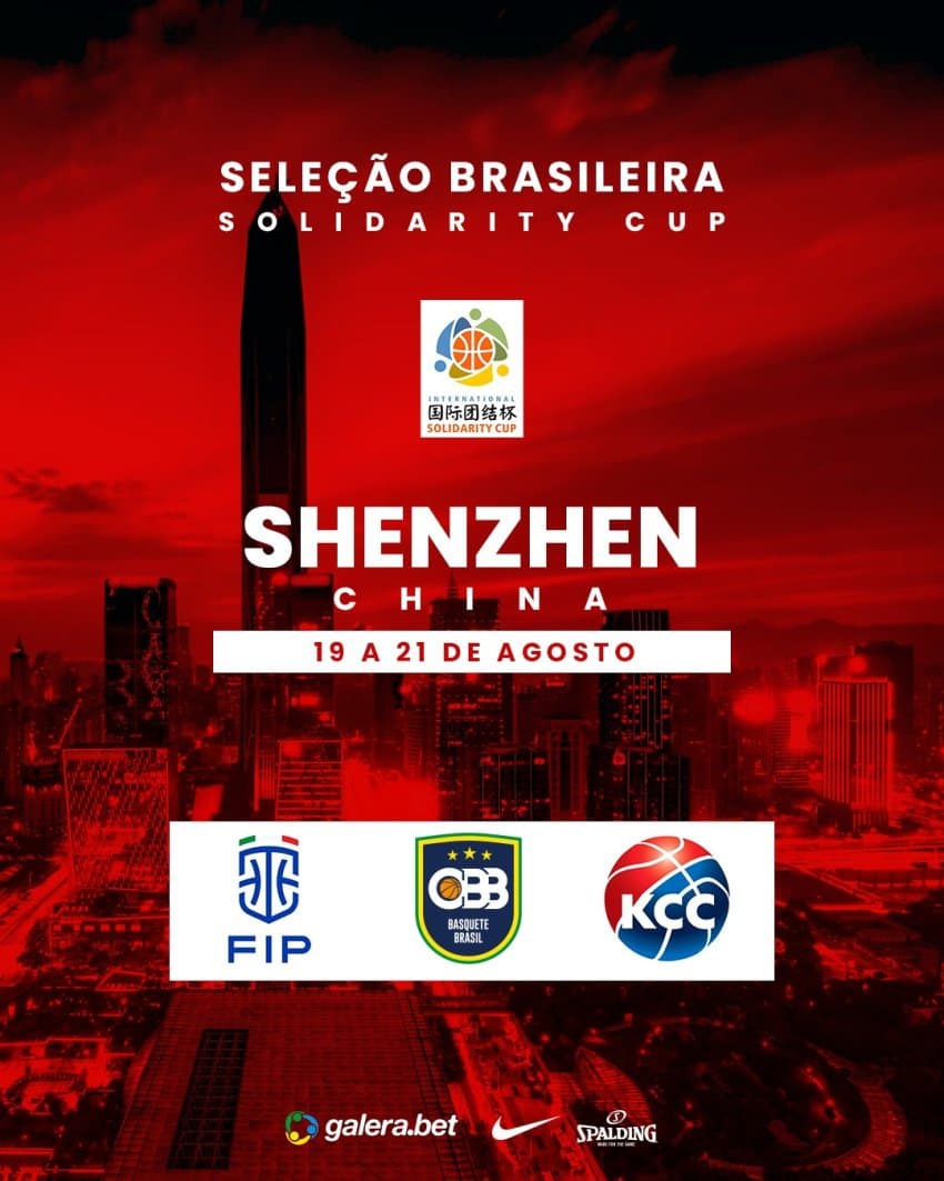 Brasil encara Itália e Sérvia na Solidarity Cup antes da Copa do Mundo