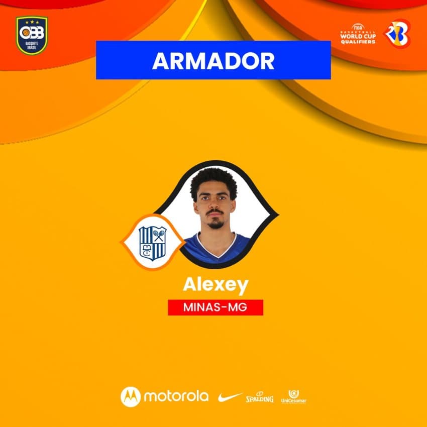 Alexey e Gabriel Jaú substituem Huertas e Timothy Soares na Seleção Brasileira