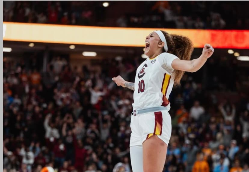 Kamilla Cardoso é campeã da SEC Conference, na NCAA