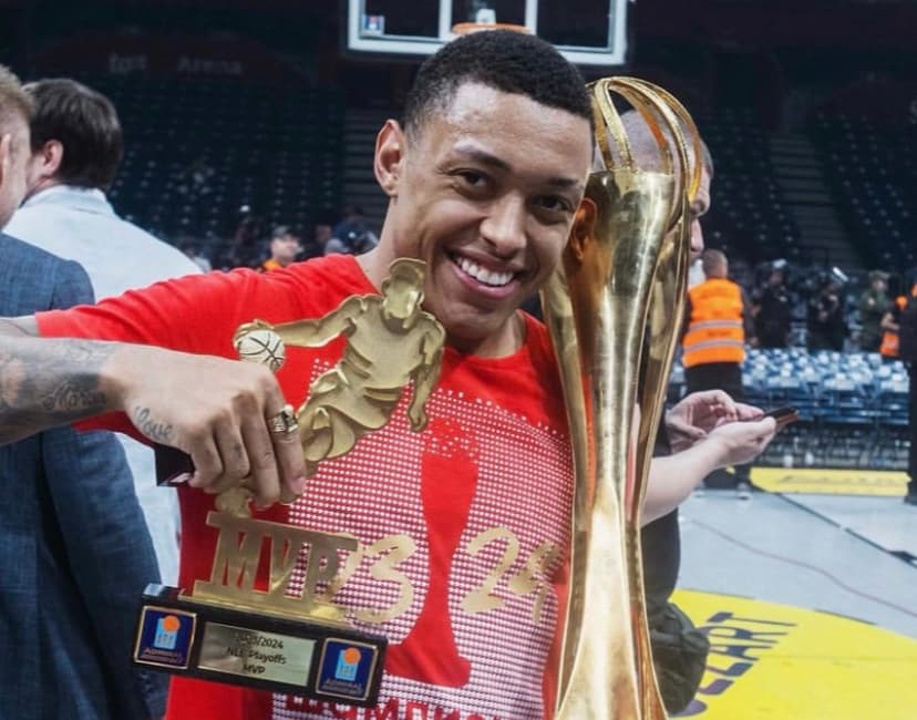 Yago Mateus é campeão e MVP da Liga Adriática pelo Estrela Vermelha