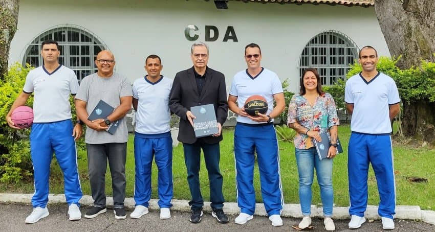 CBB visita a Comissão de Desportos da Aeronáutica, no Rio de Janeiro