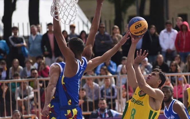Brasil 3x3: Seleções sub-18 pegam Equador  e Venezuela  nas quartas dos Jogos Sul-Americanos da Juventude