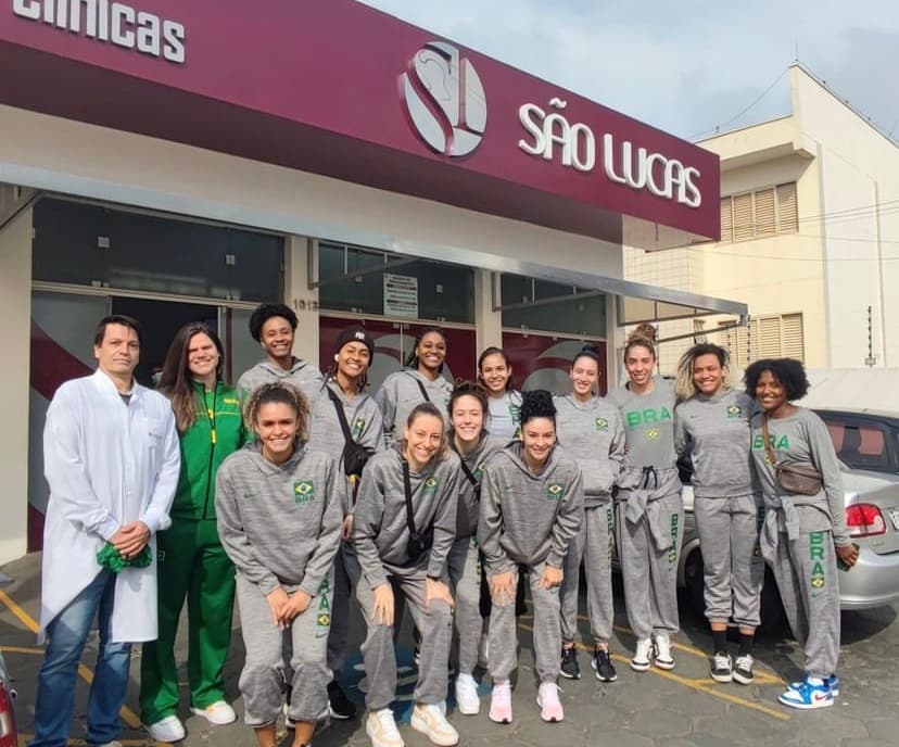 Seleções femininas realizam exames laboratoriais em parceria com o São Lucas Araraquara