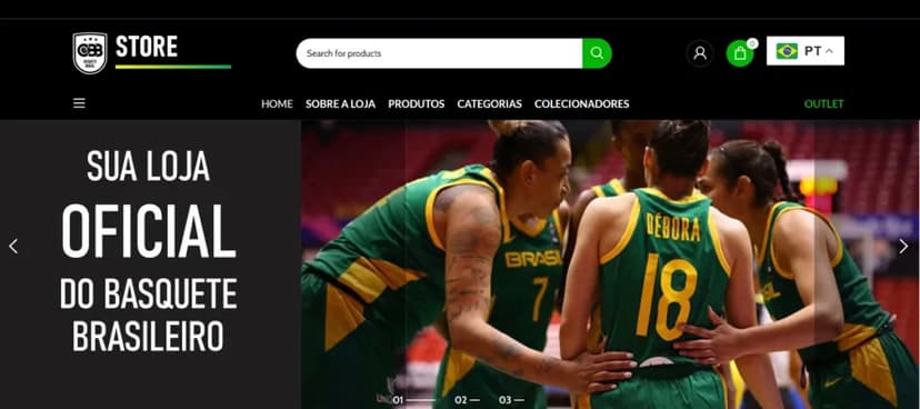 Basquete brasileiro ganha a CBB Store, loja oficial da modalidade no Brasil