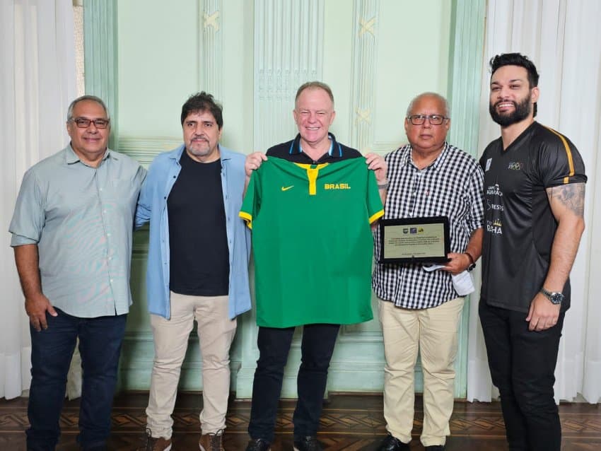 Coordenador técnico da CBB se reúne com governador do Espírito Santo