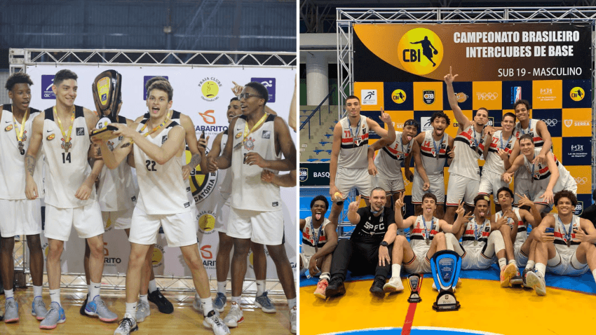 São Paulo e Corinthians são campeões do CBI sub-19 masculino Classificatórias A e B