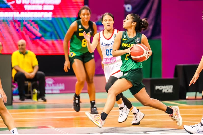 Porto Rico vence o Brasil pelas quartas de final da Copa América sub-16 feminina