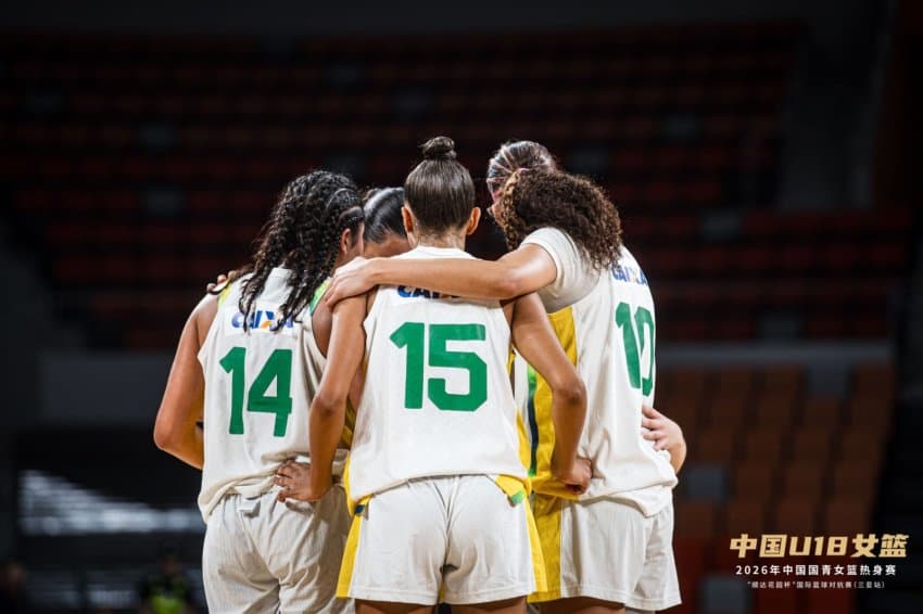 Brasil Sub-18 feminino encerra primeira competição na China com duelo equilibrado contra a Letônia