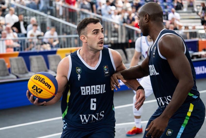 Seleção Brasileira 3x3 começa Copa do Mundo com derrotas na Polônia