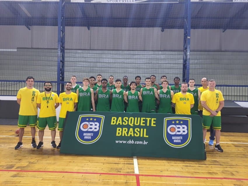 Brasil sub-18 masculino inicia preparação para o Sul-Americano
