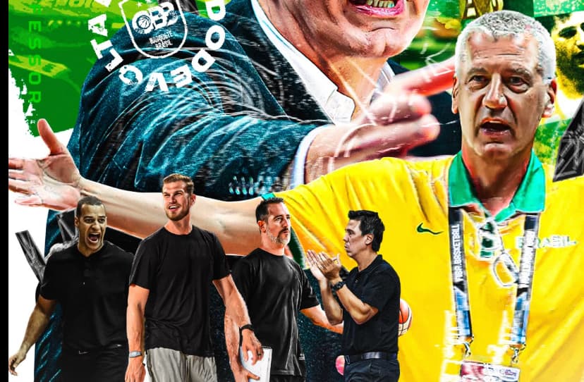 Aleksandar Petrovic assume a Seleção Brasileira masculina com Splitter, Helinho, Savignani e Demétrius como auxiliares