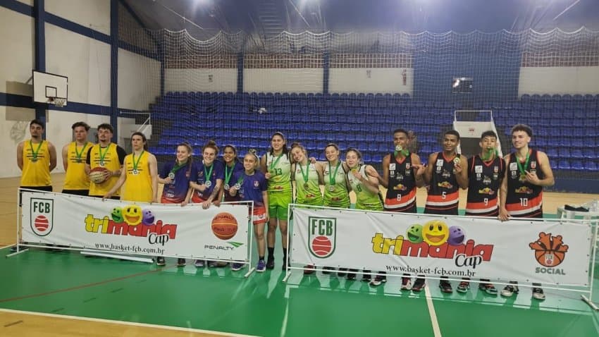Subiu a bola da etapa Sul do Circuito Brasileiro de Basquete 3x3