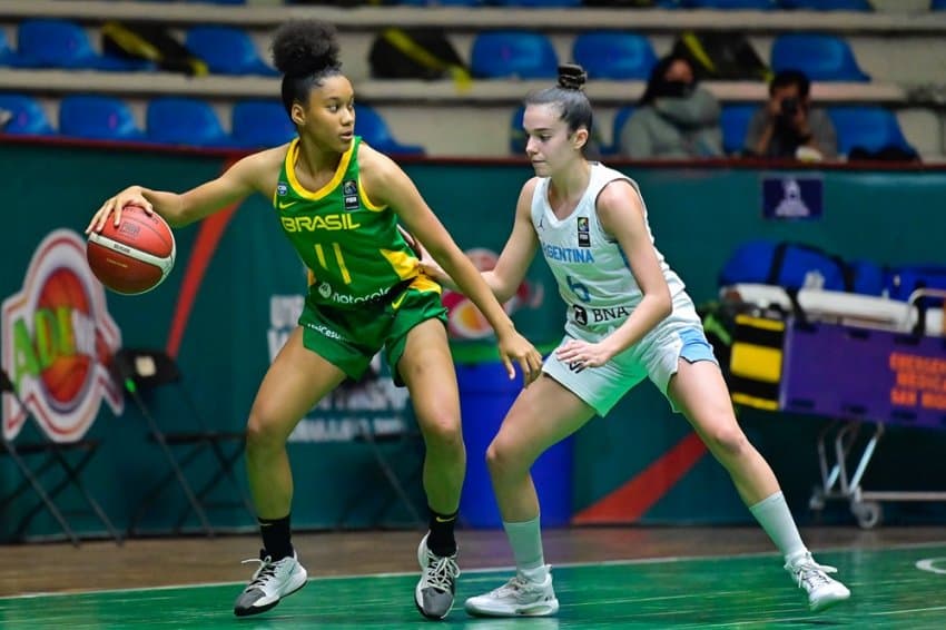 Argentina vence o Brasil e avança na Copa América sub-16 feminina