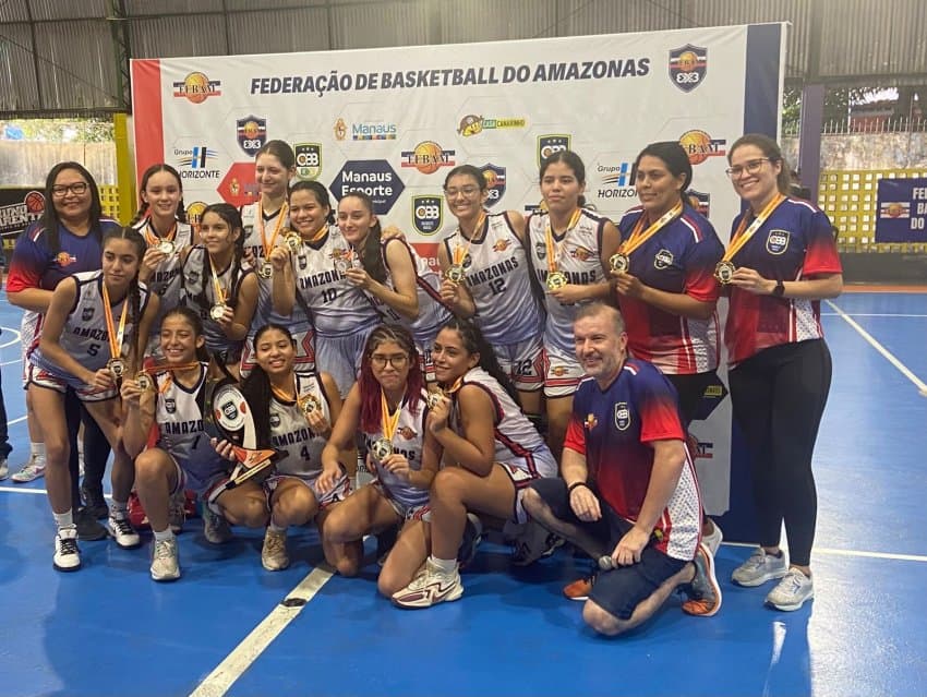Amazonas é Campeão da Etapa Regional Norte Oeste  Sub-16 Feminino