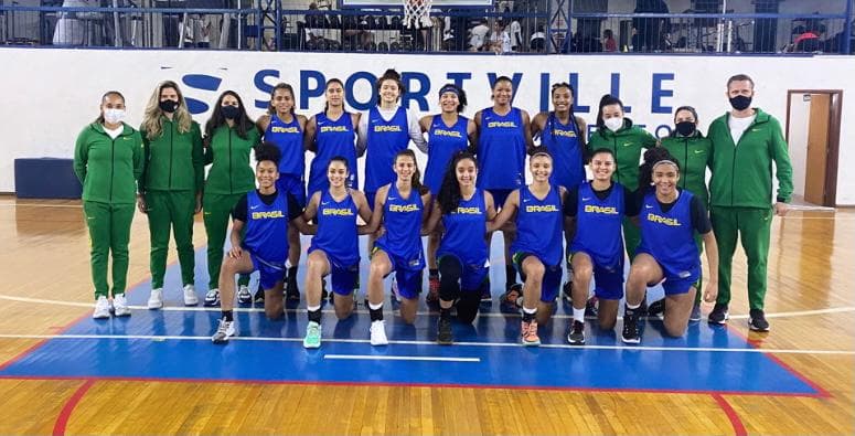 AmeriCup: Seleções sub-16 masculina e feminina iniciam treinos para disputa do torneio