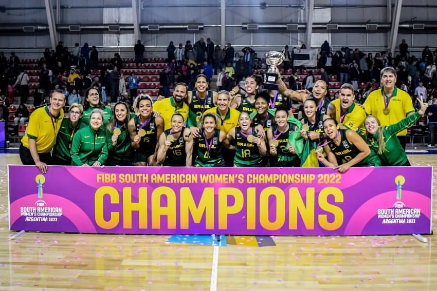 Brasil vence Argentina e é campeão do Sul-americano feminino