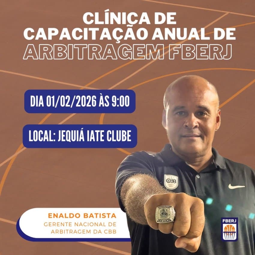 Clínica Anual de Capacitação da Arbitragem FBERJ será realizada em fevereiro