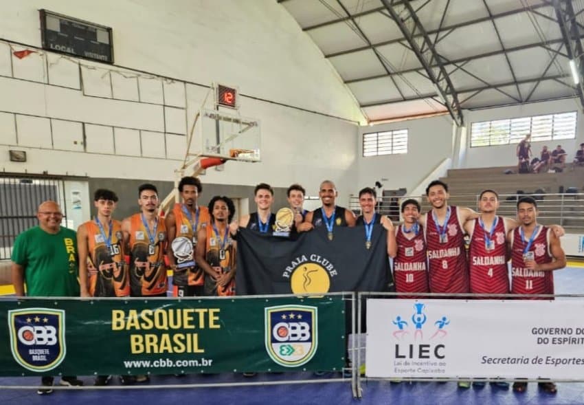 Praia Clube é campeão da etapa Sudeste do CBB 3x3 sub-23