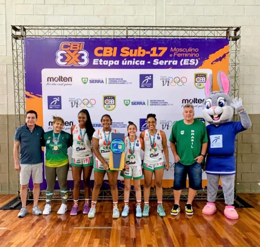 Definidos os campeões do CBI Sub-17 3x3 2025