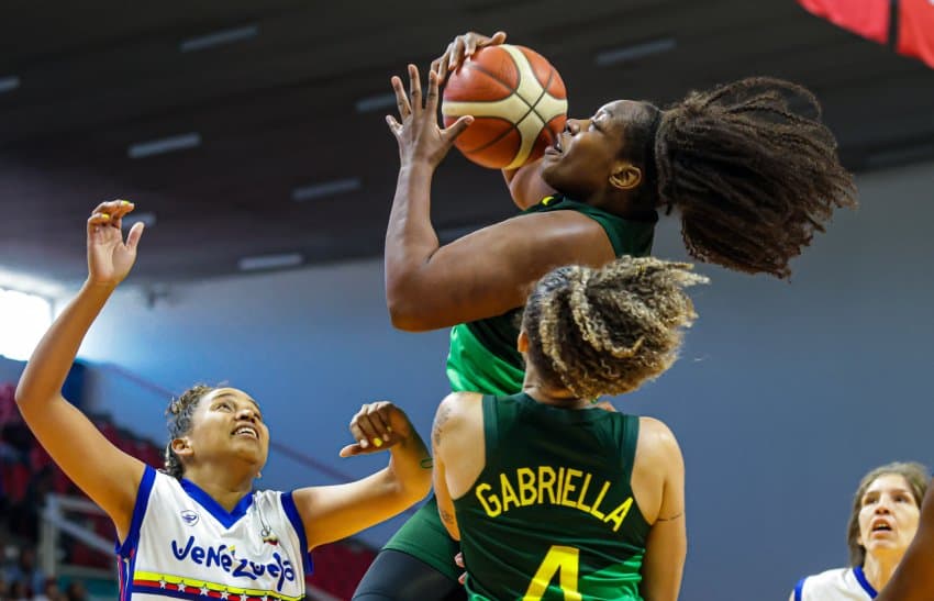 Brasil domina a Venezuela e vence a segunda no Pan de Santiago
