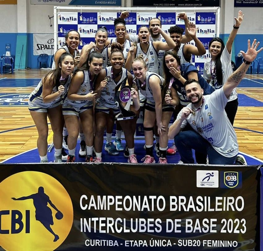 São José vence o Bradesco e conquista o Brasileiro Interclubes sub-20 feminino
