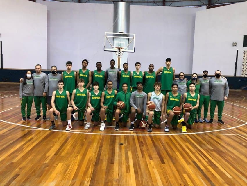 Brasil define os 12 para a Copa América sub-16 masculina de Xalapa-MEX