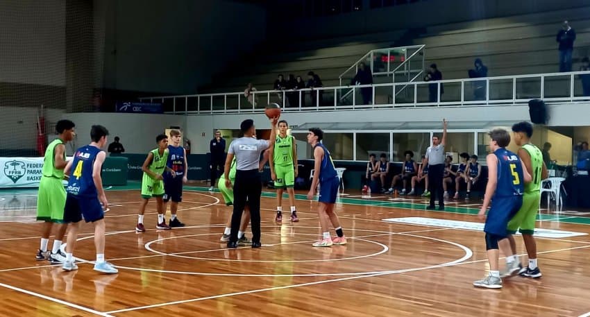 Classificatória B do CBI sub-15 masculino: 1º dia de jogos