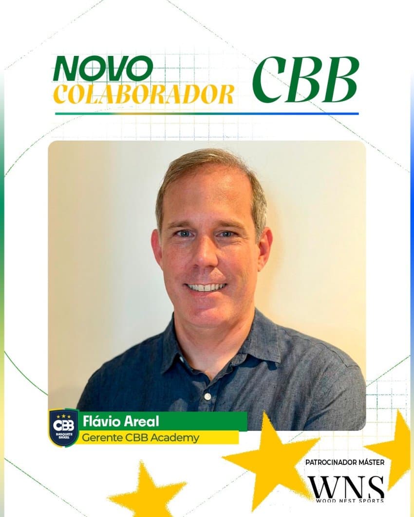 Flávio Areal chega à Confederação como Gerente da CBB Academy