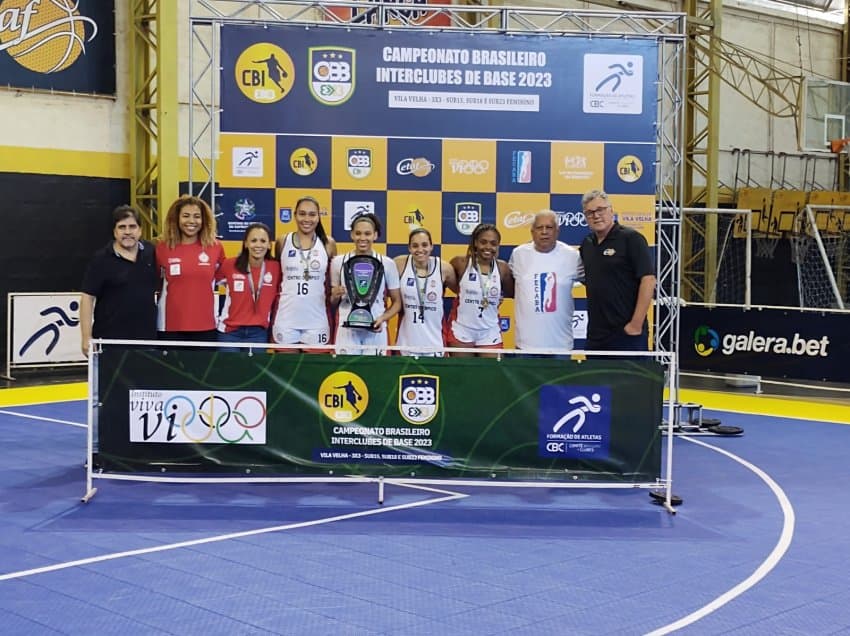 Definidas as campeãs do CBI 3x3 Feminino, em Vila Velha