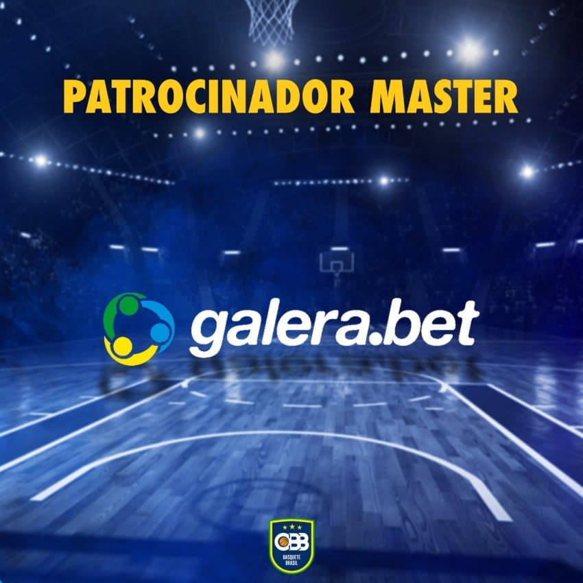 Galera.bet é o patrocinador master do basquete brasileiro até 2031