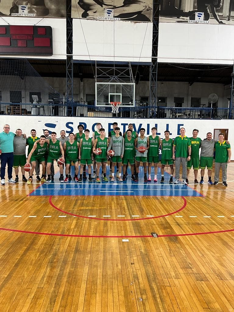 Seleção Sub-17 masculina inicia treinos para o Sul-Americano na Colômbia