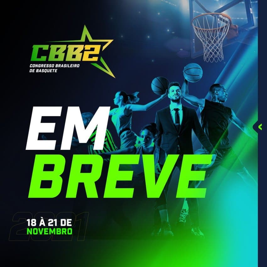 CBB realiza ao lado da Cinética o 2º Congresso Brasileiro de Basquete, gratuito e com certificado de 30 horas