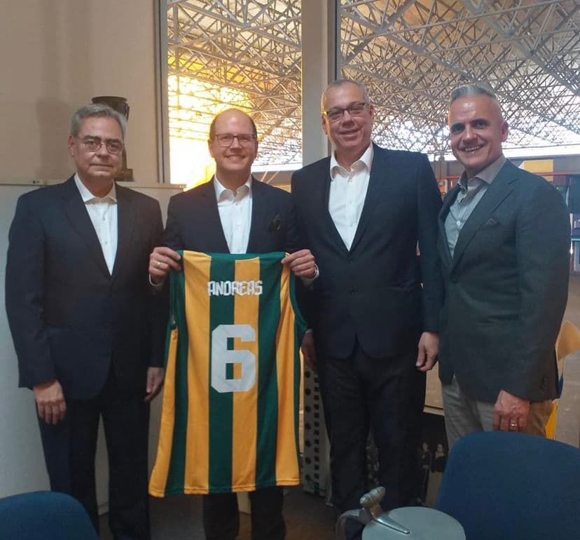 CBB recebe a visita de Secretário Geral da FIBA e Diretor Executivo da FIBA Américas