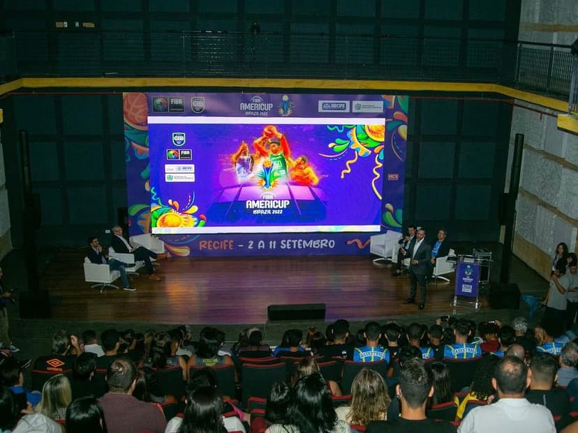 AmeriCup é lançada em Recife com evento no Cais do Sertão