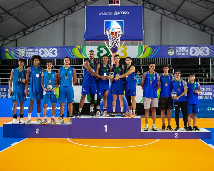 Botafogo e Minas vencem Etapa Sudeste do circuito brasileiro de basquete 3x3