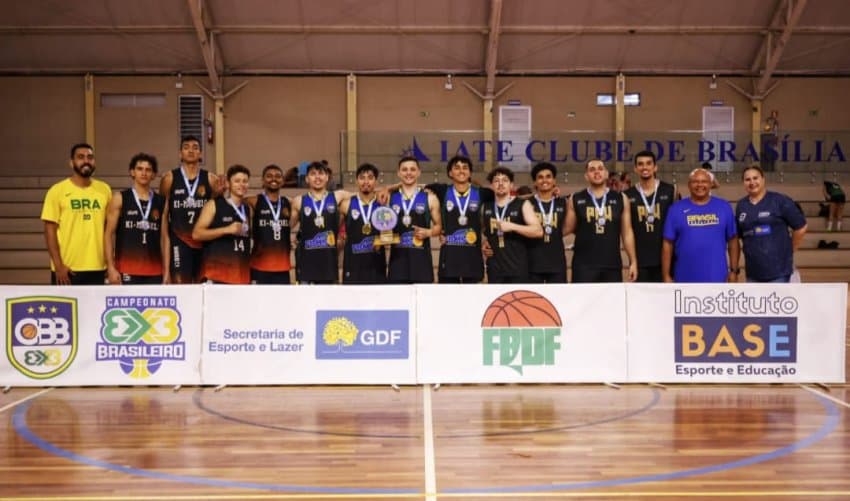 Cerrado A, no feminino e Porãbask, no masculino são campeões na Etapa Regional Centro Oeste do CBB 3x3 sub-23