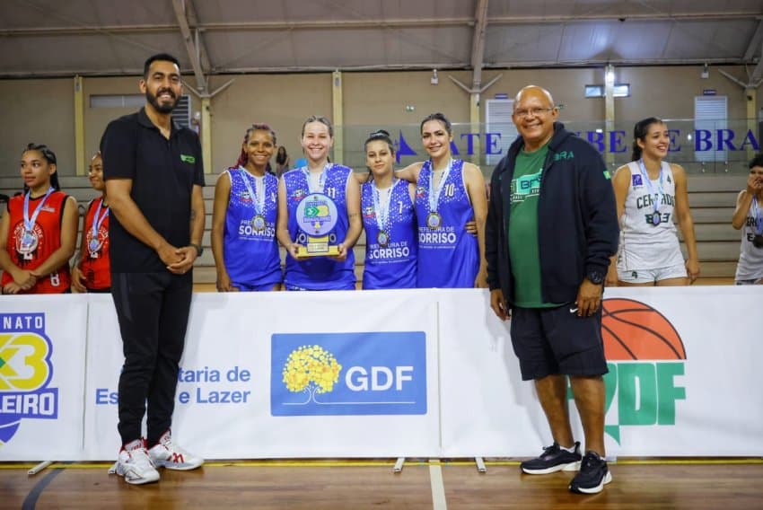 ASB Sorriso, no feminino e Vizi, no masculino, são campeões da etapa Centro Oeste do CBB 3x3 sub-18