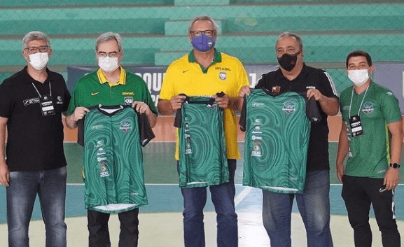 Presidente da CBB, Guy Peixoto acompanha o CBI sub-16 no Clube Campestre