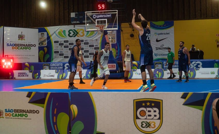 Definidos os campeões na categoria adulto da etapa SP do Circuito Brasileiro de Basquete 3x3