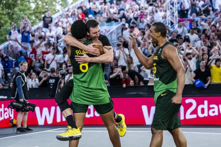 Brasil termina a Copa do Mundo 3x3 masculina no Top 4, melhor campanha da história