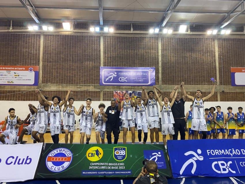Botafogo é campeão invicto do CBI sub-15 masculino Classificatória A