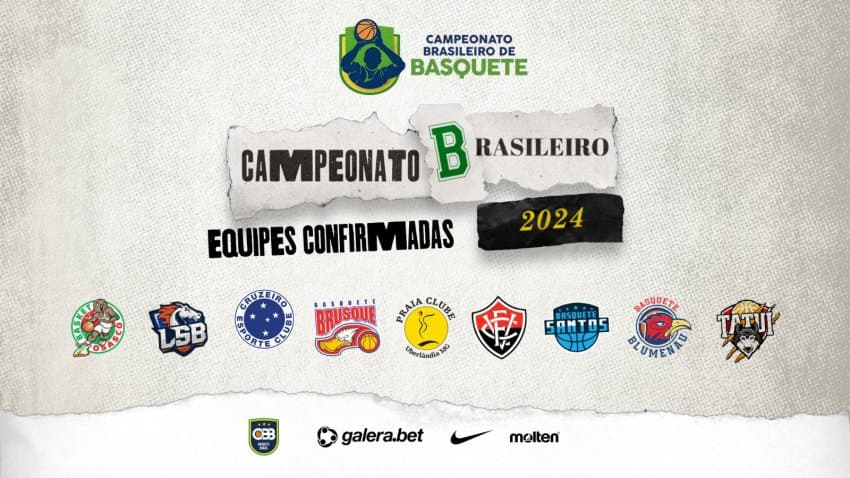 Brasileirão 2024 terá nove equipes e bola sobe em 15 de março