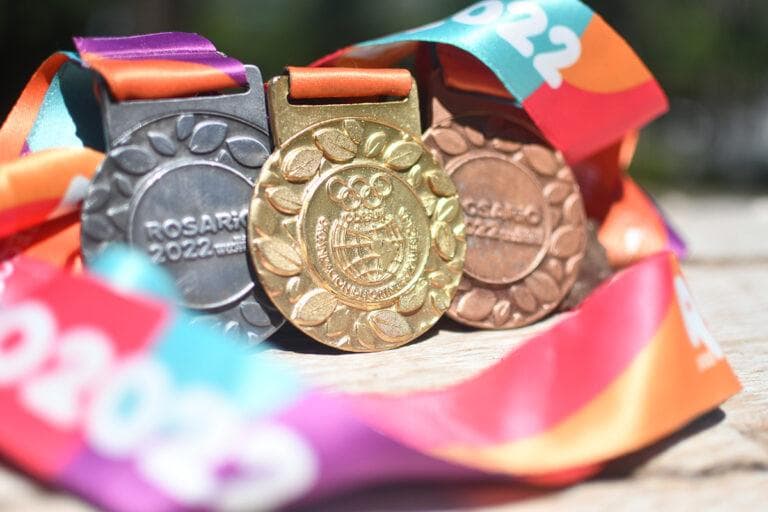 Medalhas dos Jogos Sul-americanos da Juventude Rosário 2022 são reveladas